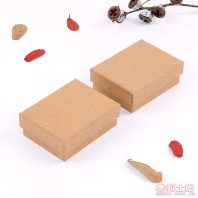 復(fù)古牛皮紙首飾盒 匠心定制，為每一件飾品賦予獨(dú)特儀式感